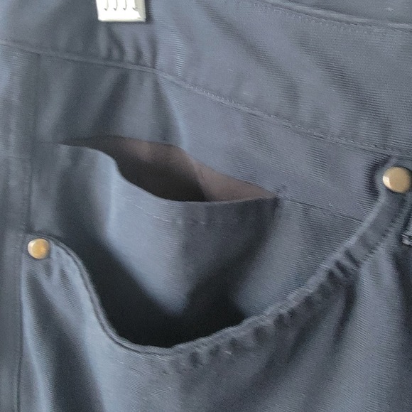lululemon men's ABC Classic-Fit 5 Pocket Pant size 31 Warpstreme Navy Blue - Picture 5 of 7